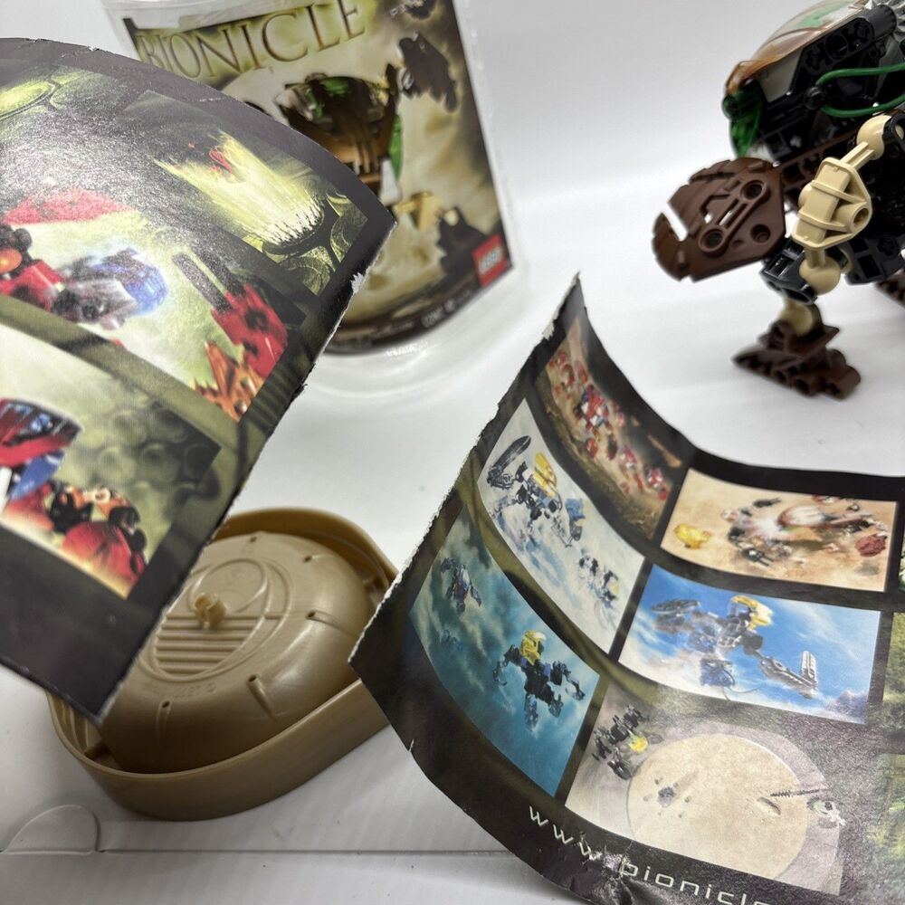 LEGO BIONICLE Pahrak 8560 Complete In Canister (instructions ok) - Picture 5 of 8